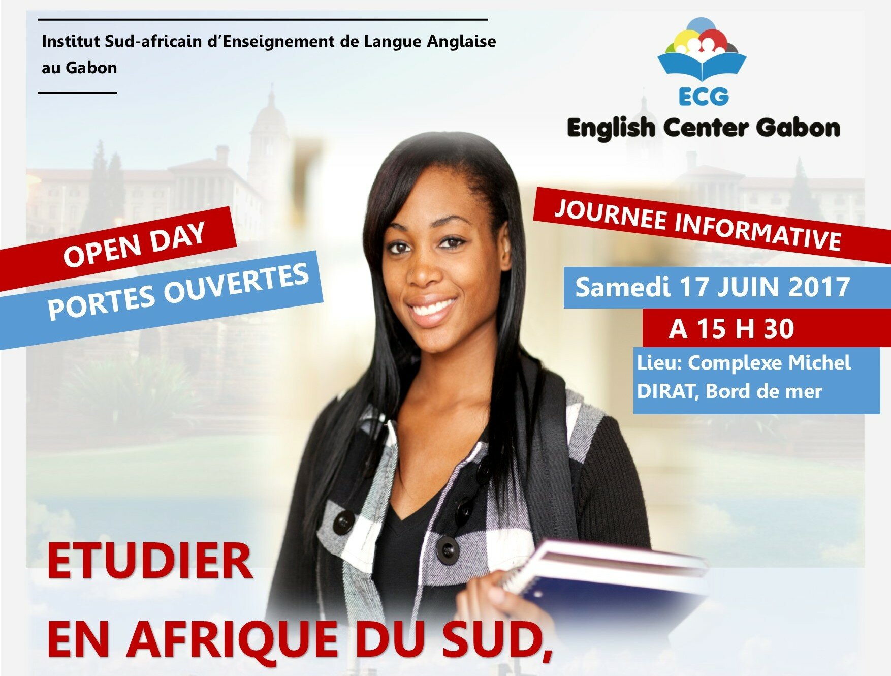 English Center Gabon vous invite à étudier en Afrique du Sud